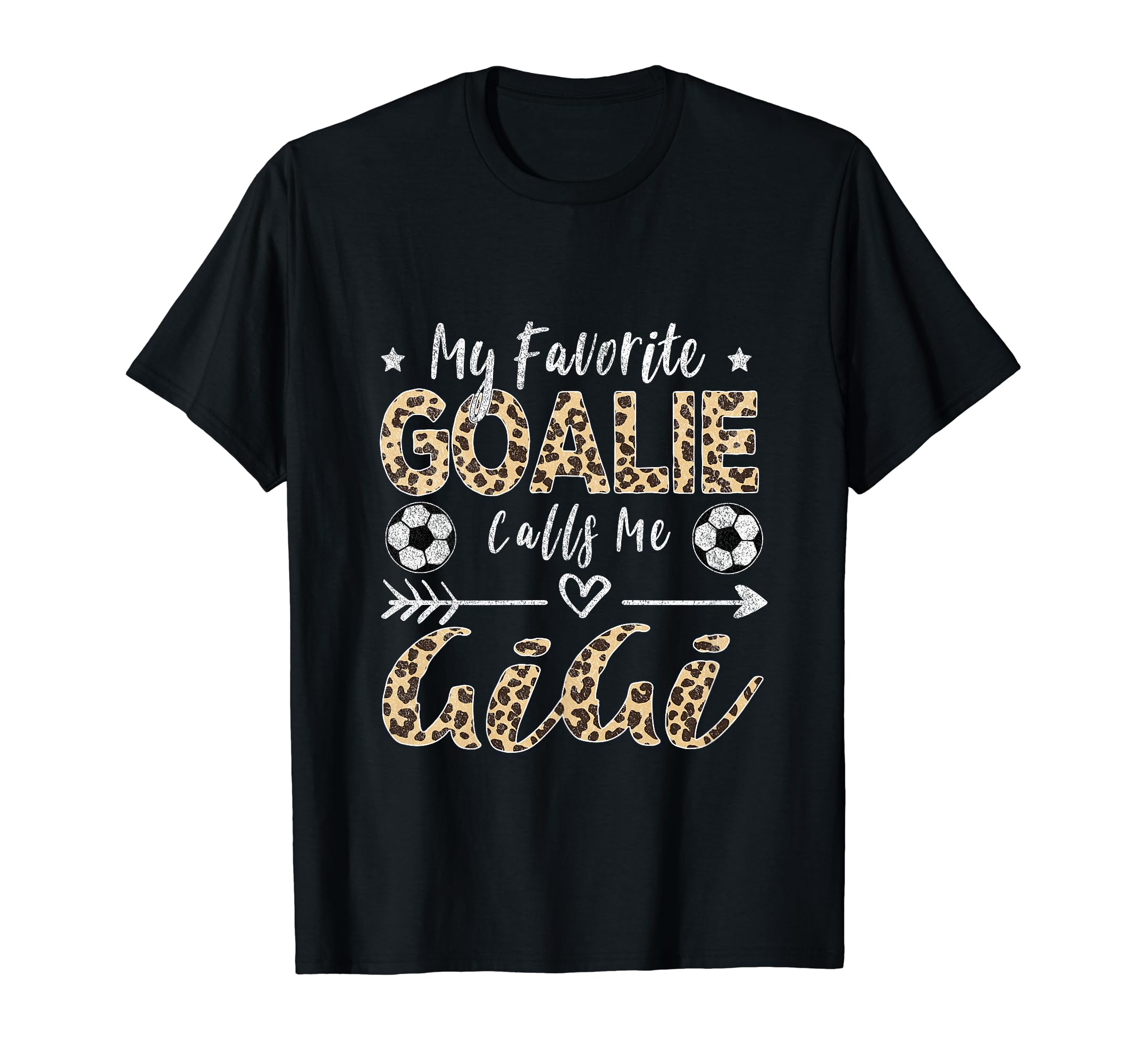 My Favorite Goalie Calls Me Gigi Soccer T-Shirt - Unique Graphic Unisex