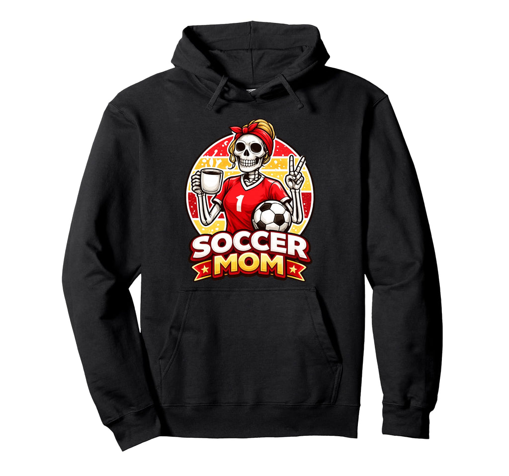 Soccer Mom Game Day Coffee Lover Hoodie - Minimalist Print Unisex
