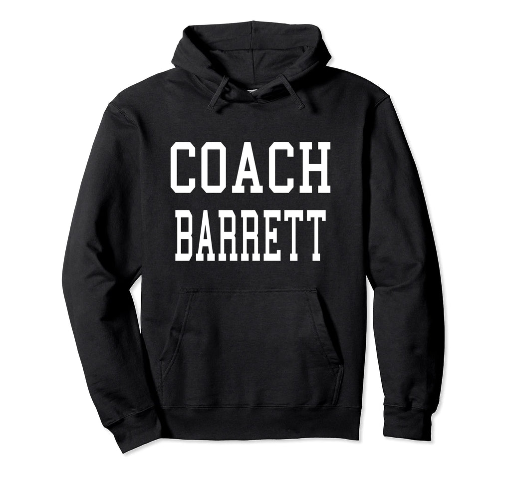 Coach Barrett Custom Football Hoodie - Casual Everyday Wear Men Women