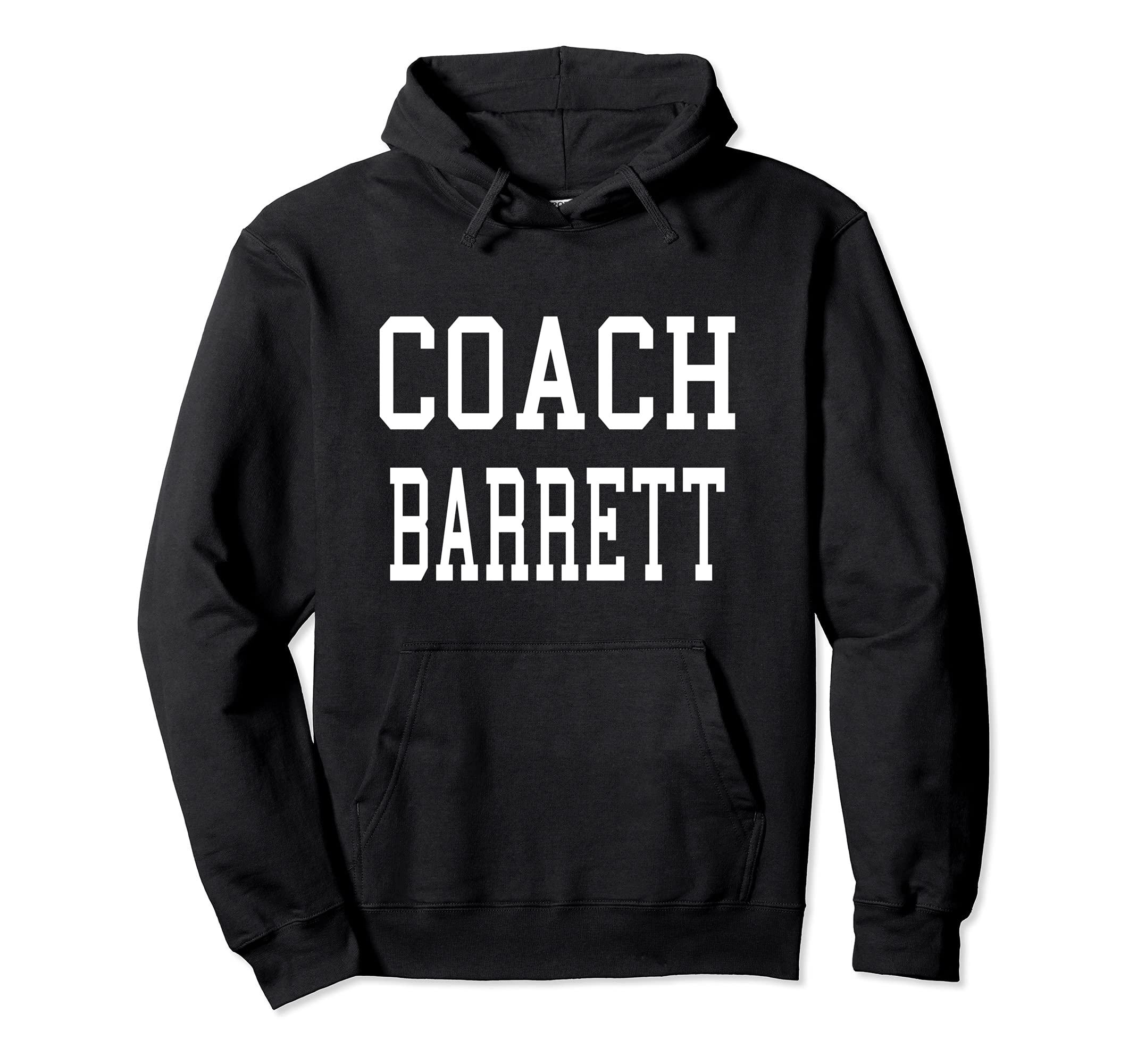 Coach Barrett Custom Football Hoodie - Casual Everyday Wear Men Women