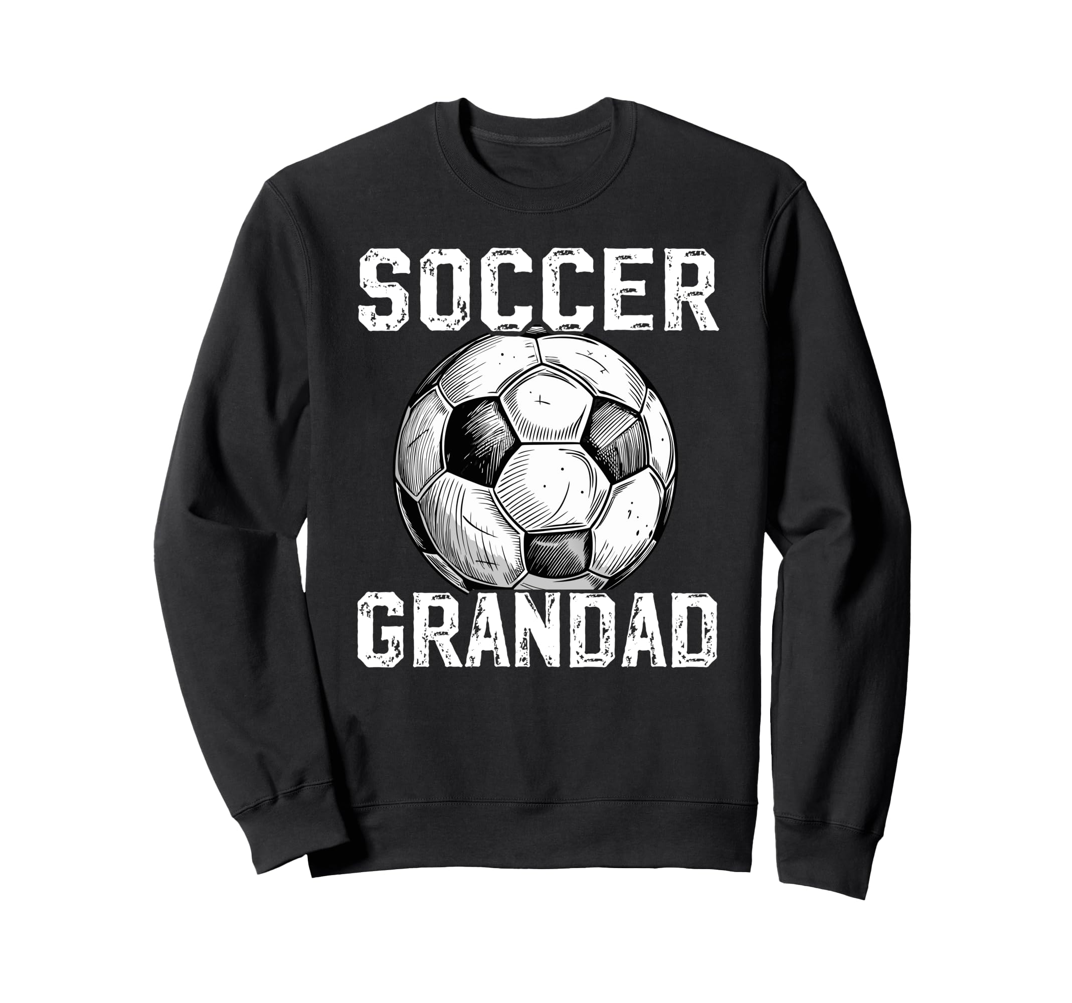 Soccer Grandad Grandpa Grandad Soccer Sweatshirt - Custom Art Print Unisex