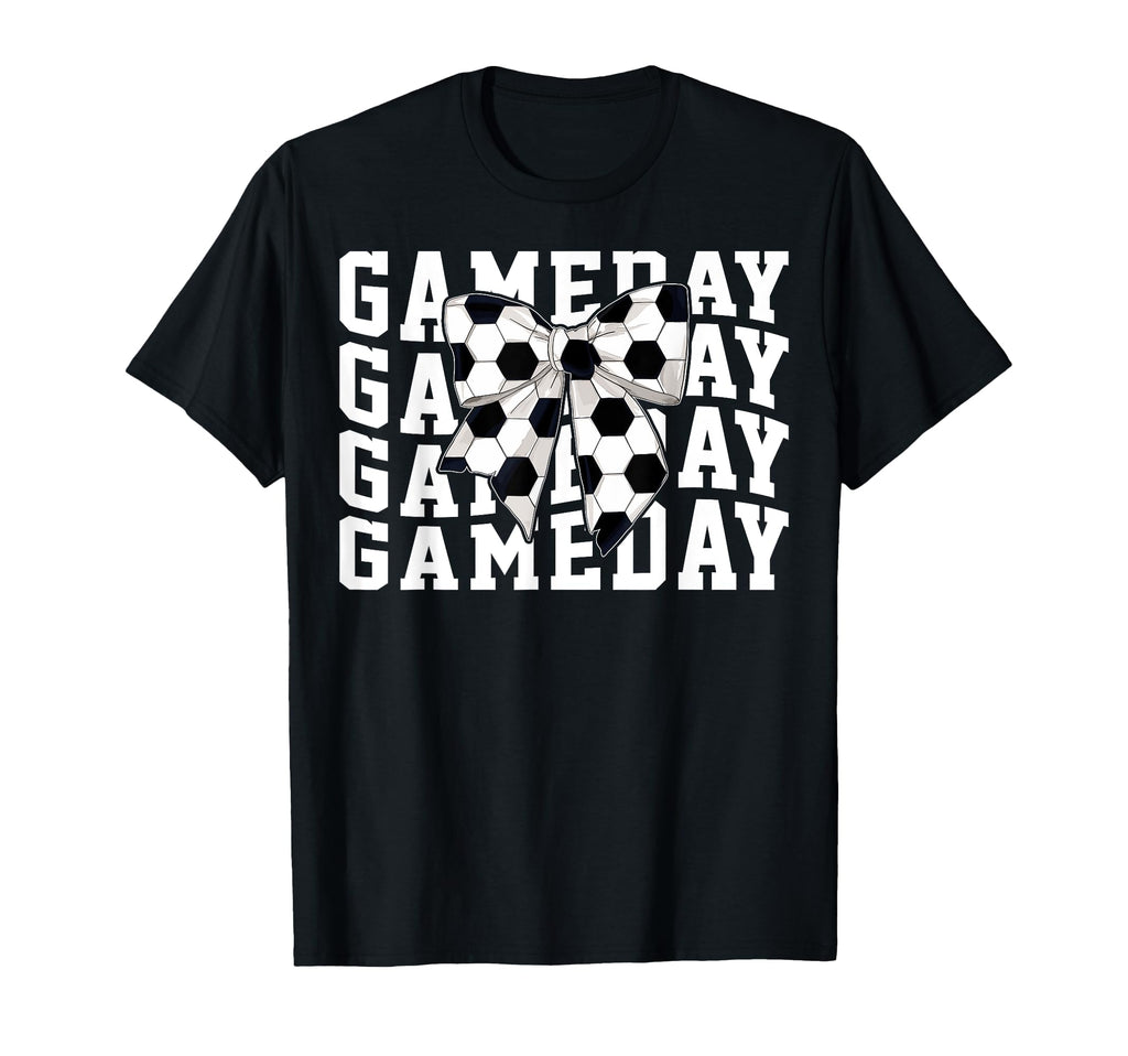 Game Day Soccer Lover Trendy Coquette T-Shirt - Custom Art Print Men Women