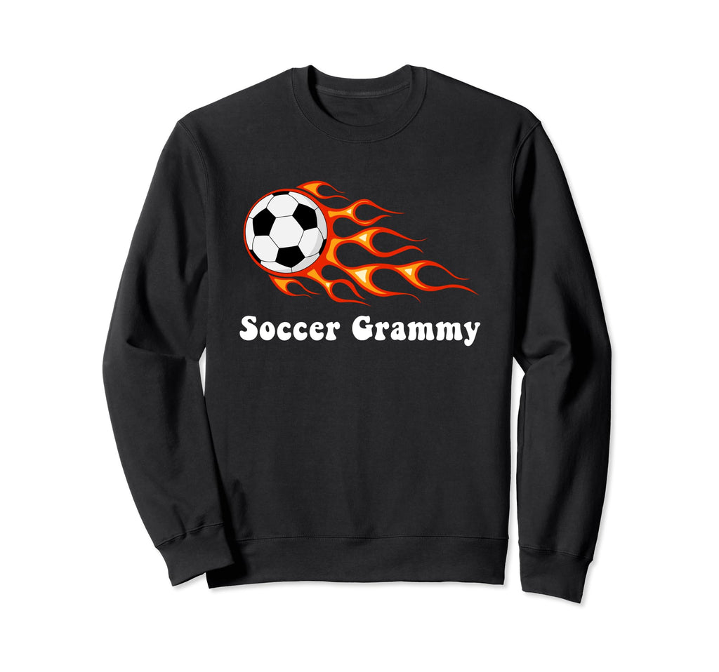 Soccer Grammy Groovy Sports Sweatshirt - Casual Everyday Wear for Adults