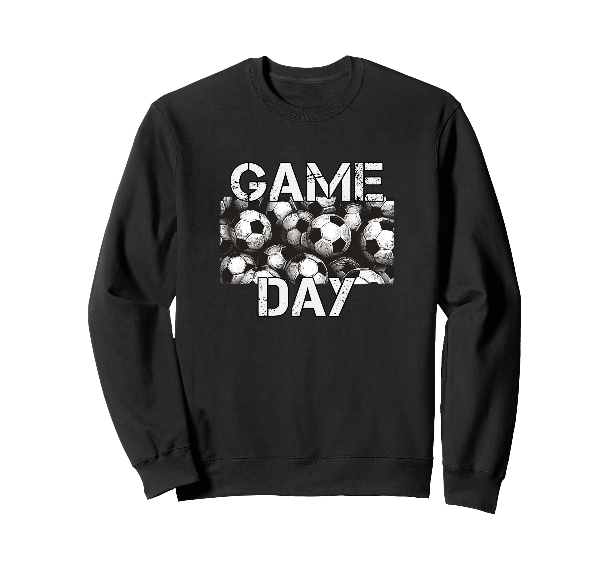 Game Day Soccer Player Sports Sweatshirt - Streetwear Style Men Women