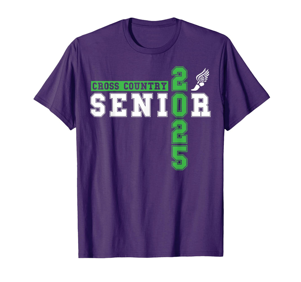 Cross Country Senior Night Senior 2025 T-Shirt - Minimalist Print Unisex