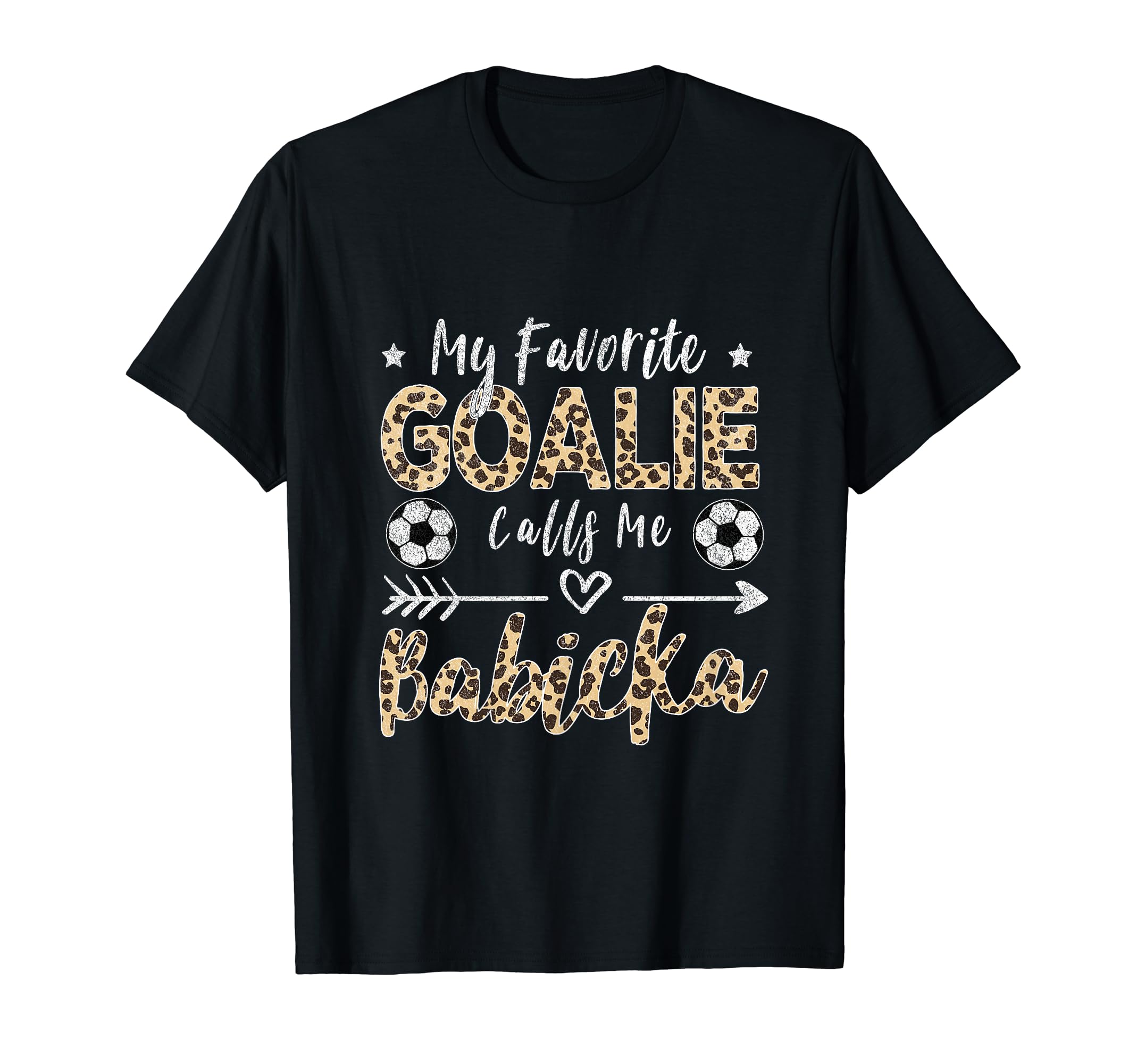 My Favorite Goalie Calls Me Babicka T-Shirt - Aesthetic Graphic Unisex