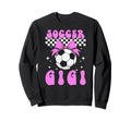 Soccer Gigi Coquette Gigi Soccer Player Sweatshirt - Unique Graphic Unisex