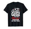 Soccer Goalie Gigi Funny Gigi Soccer T-Shirt - Unique Graphic Unisex