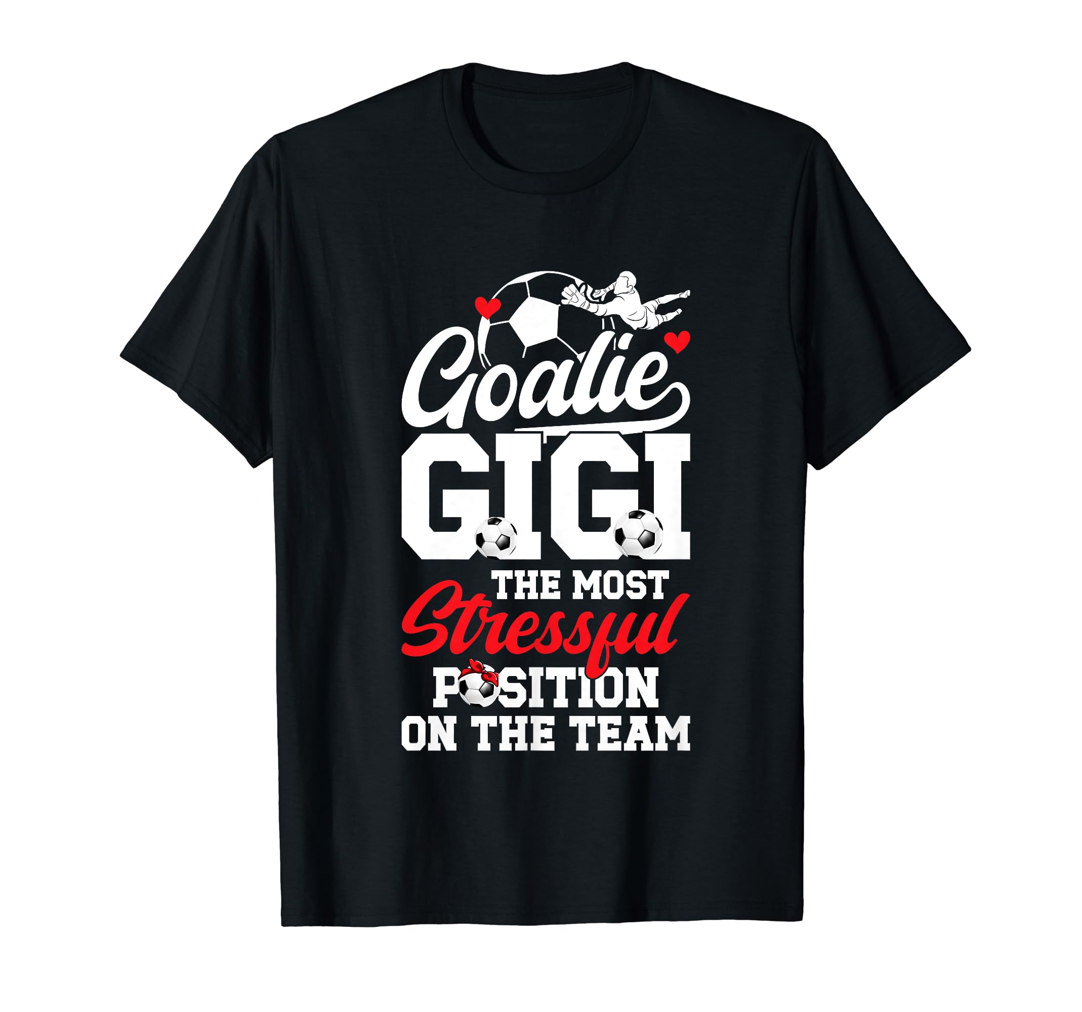 Soccer Goalie Gigi Funny Gigi Soccer T-Shirt - Unique Graphic Unisex
