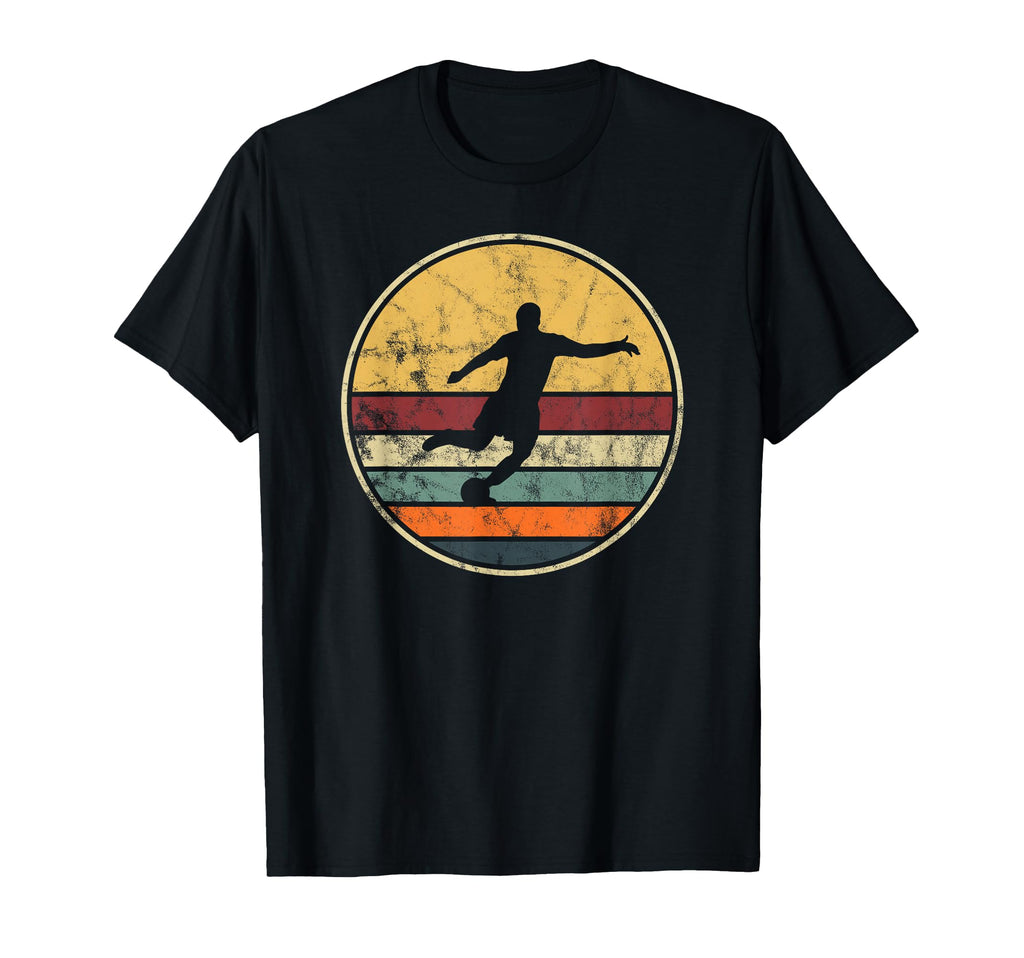 Soccer Player Distressed Football T-Shirt - Streetwear Style Men Women