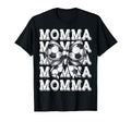 Coquette Soccer Momma Matching Family Bow T-Shirt - Novelty Apparel Unisex