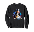 Bernese Mountain Dog Soccer Sweatshirt - Casual Everyday Wear Men Women