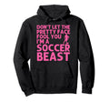 Soccer Art Teen Goalie Soccer Hoodie - Casual Everyday Wear for Adults