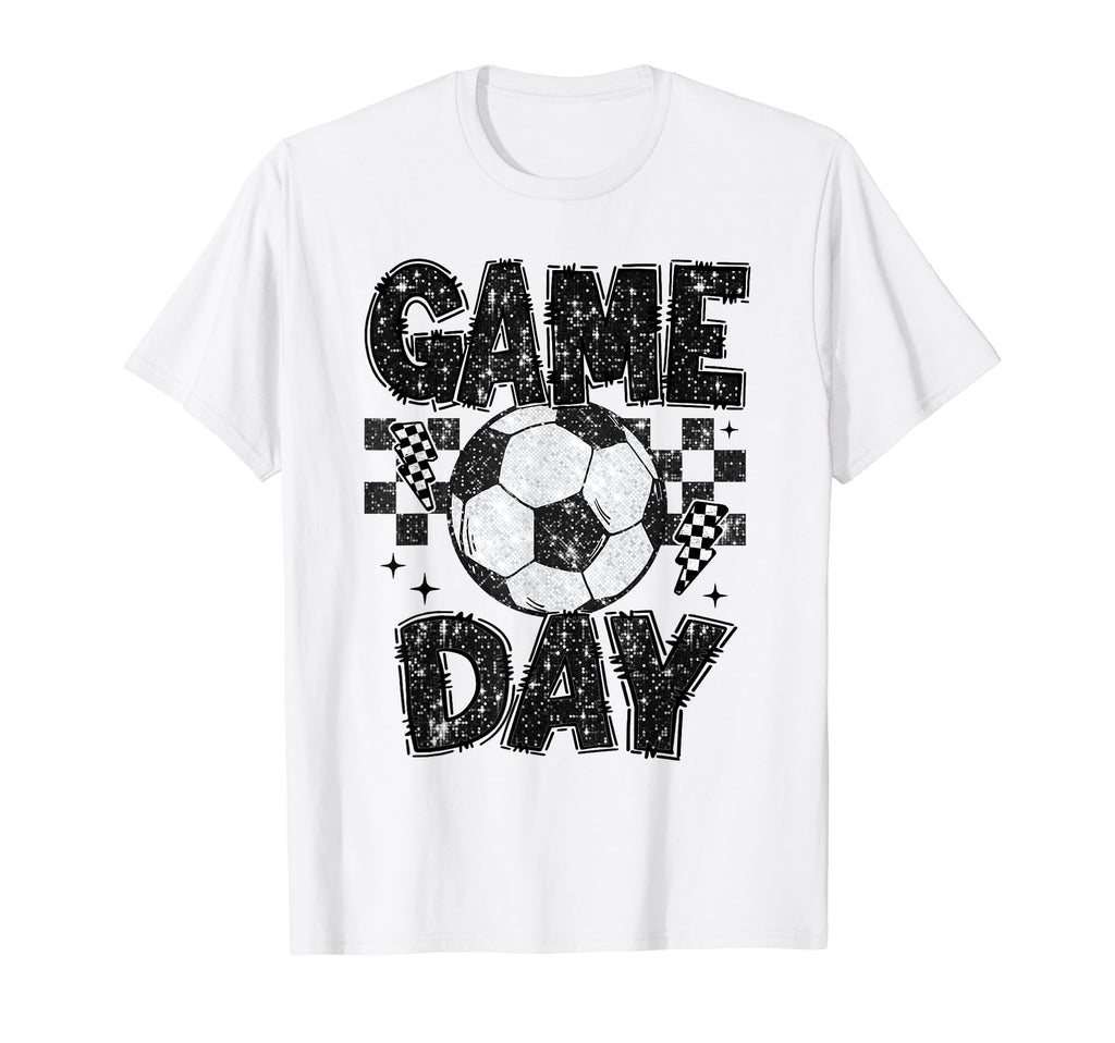 Game Day Soccer Life Soccer Mama Mom T-Shirt - Custom Art Print Unisex