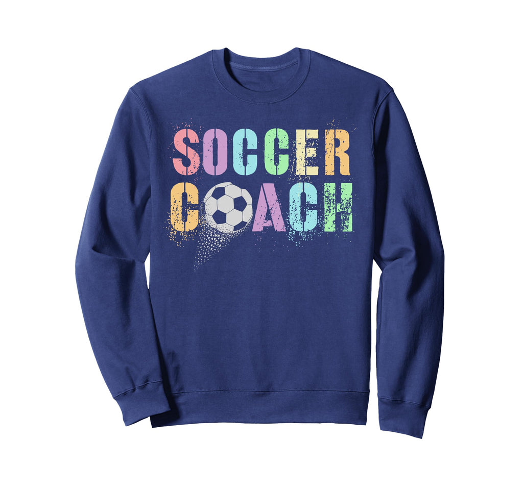 Funny Soccer Coach Play Mom Hair Sweatshirt - Streetwear Style for Adults