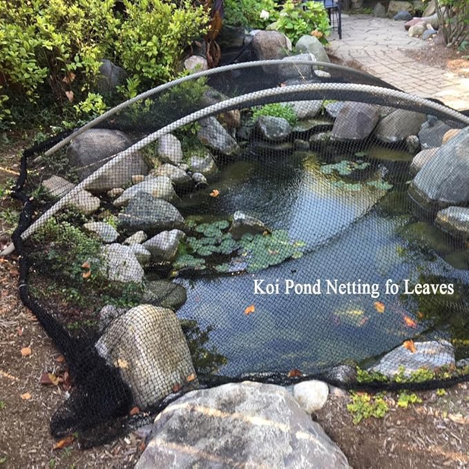 Bird Netting 25x25 Ft, 1/2In Mesh Heavy Duty Garden Netting Pest Barrier for Plants, Fruit Trees, Vegetables, Extra Strong Woven Mesh Netting, Animal Fencing Against Birds, Deer, Poultry