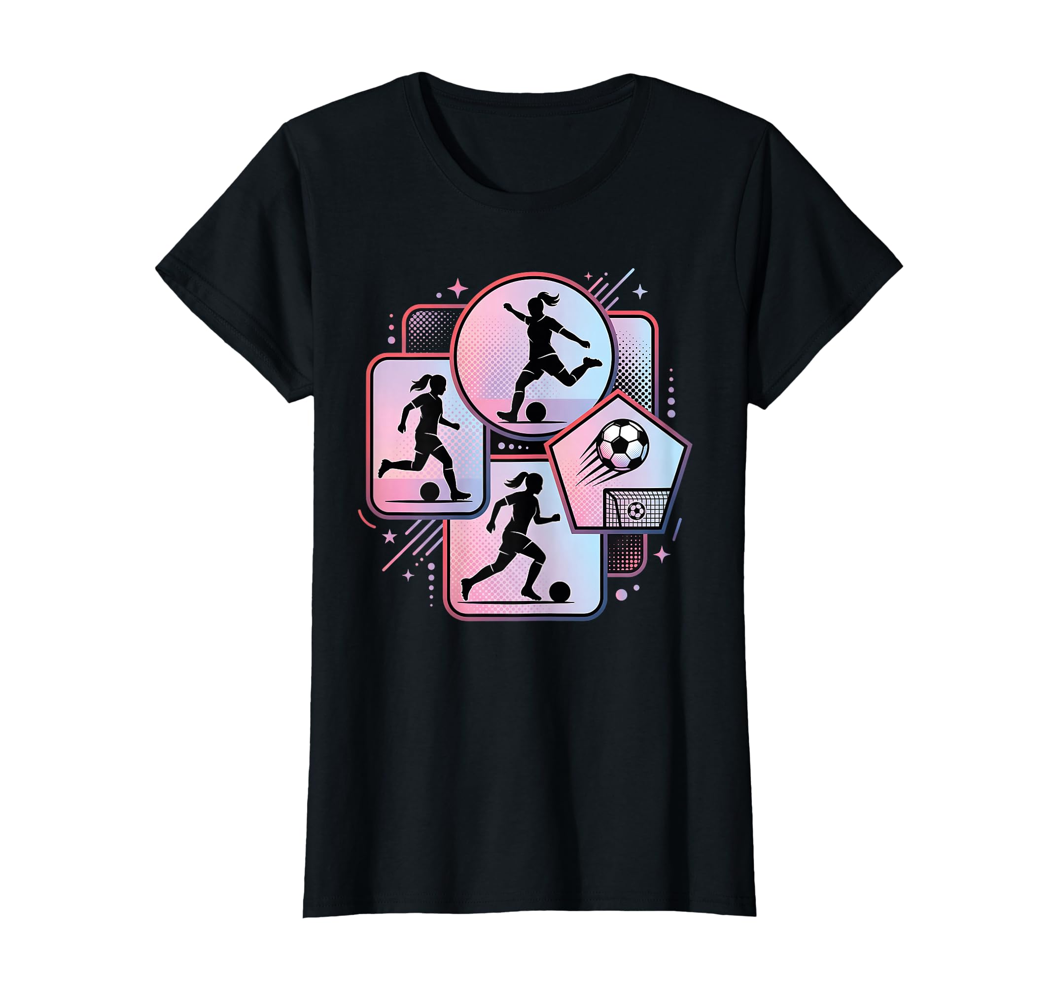 Soccer Player Football Player Sports T-Shirt - Streetwear Style for Adults