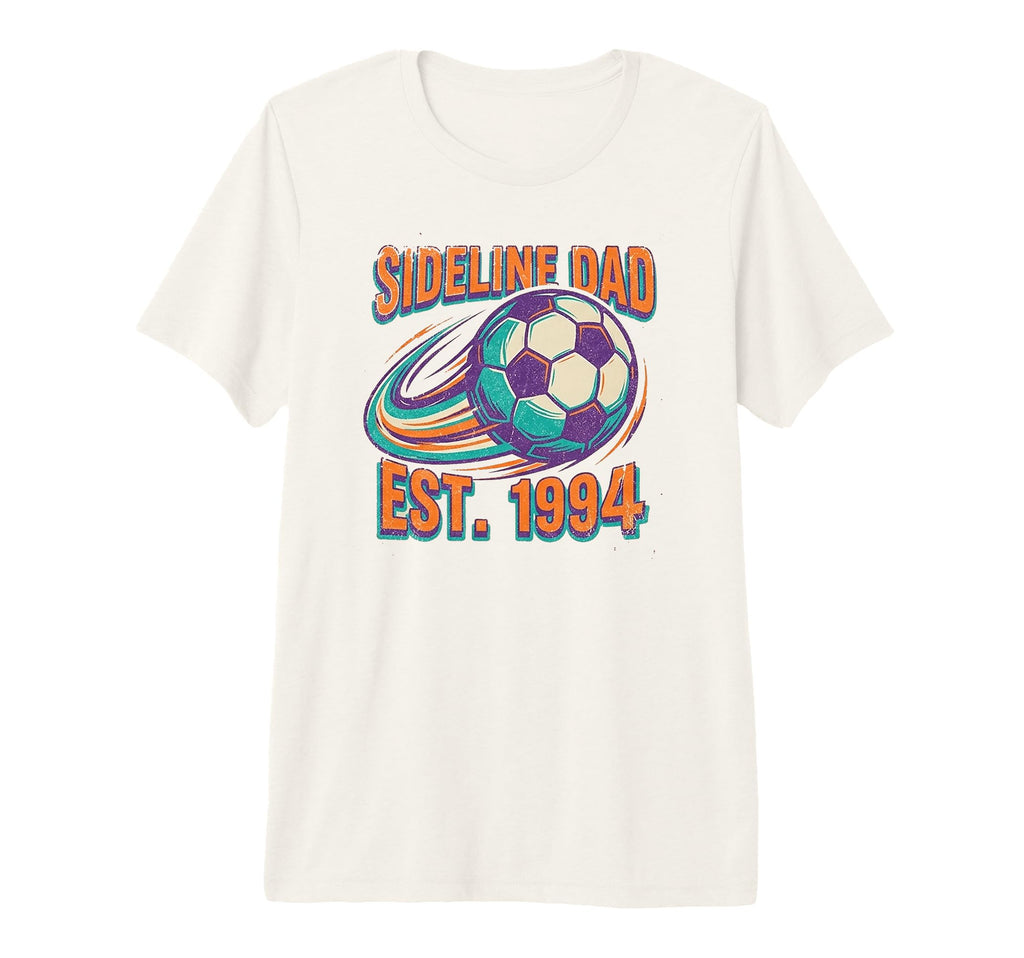 Mens Funny Sideline Dad Established 1994 T-Shirt - Minimalist Print Unisex