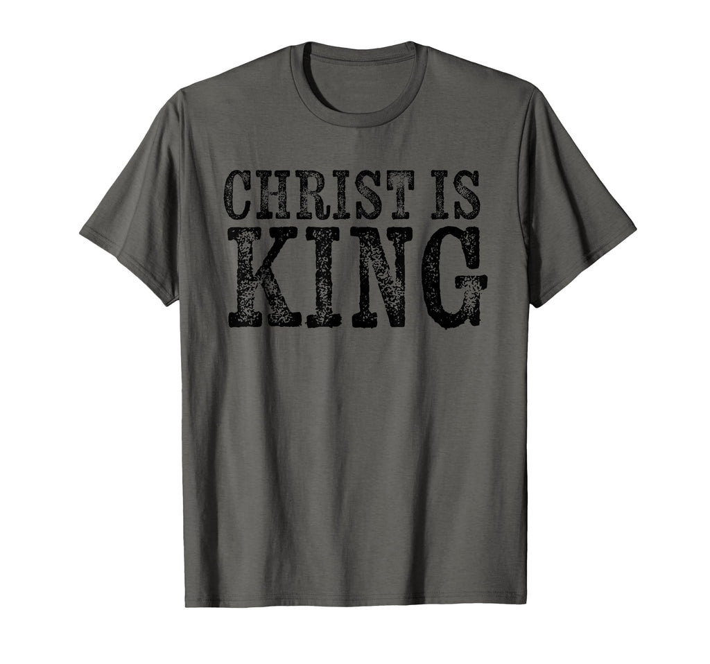 Christian Political Christ Is King T-Shirt - Minimalist Print Men Women