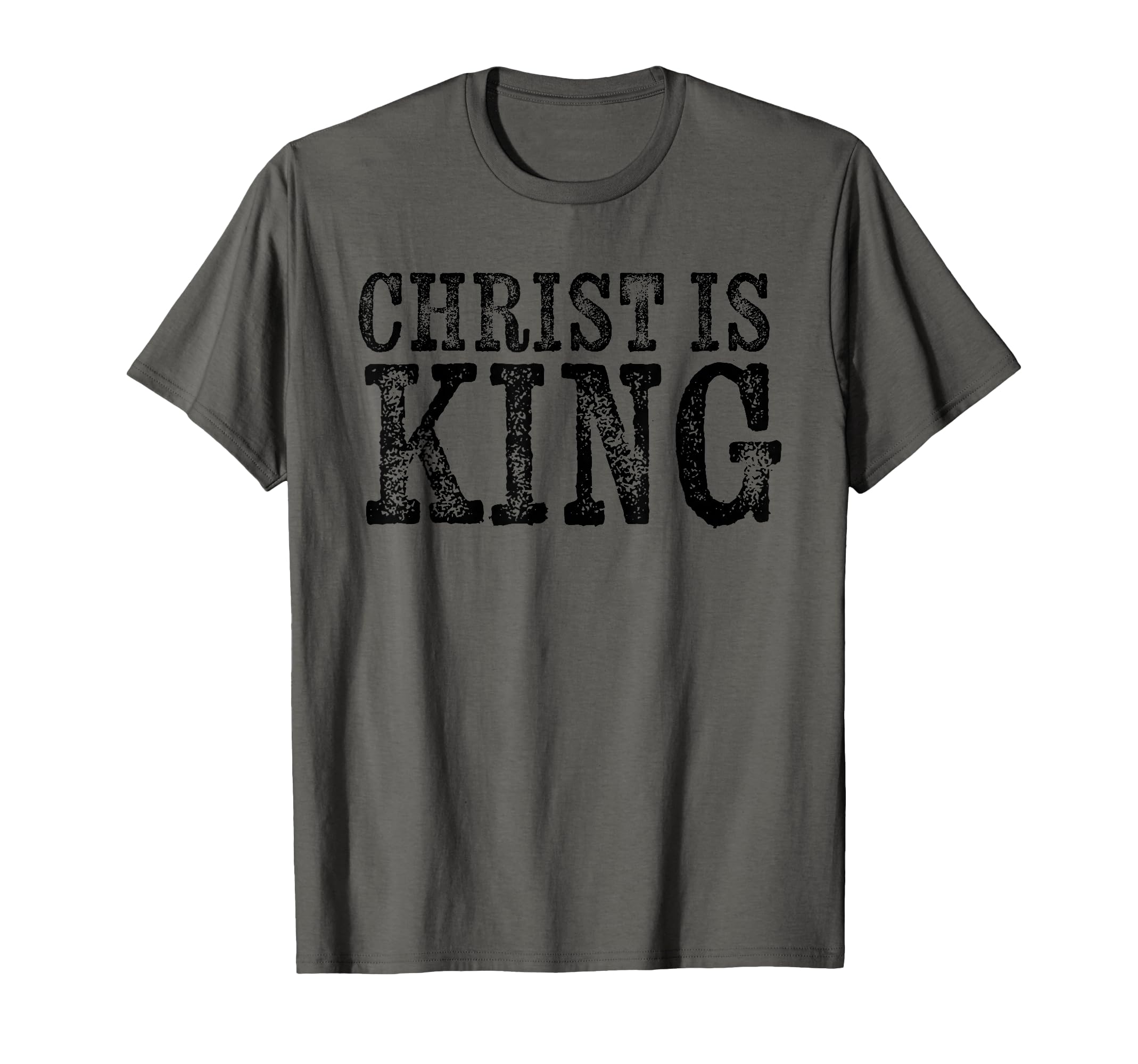 Christian Political Christ Is King T-Shirt - Minimalist Print Men Women