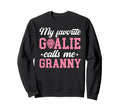 Proud Ice Hockey Goalie Granny Sweatshirt - Custom Art Print for Adults