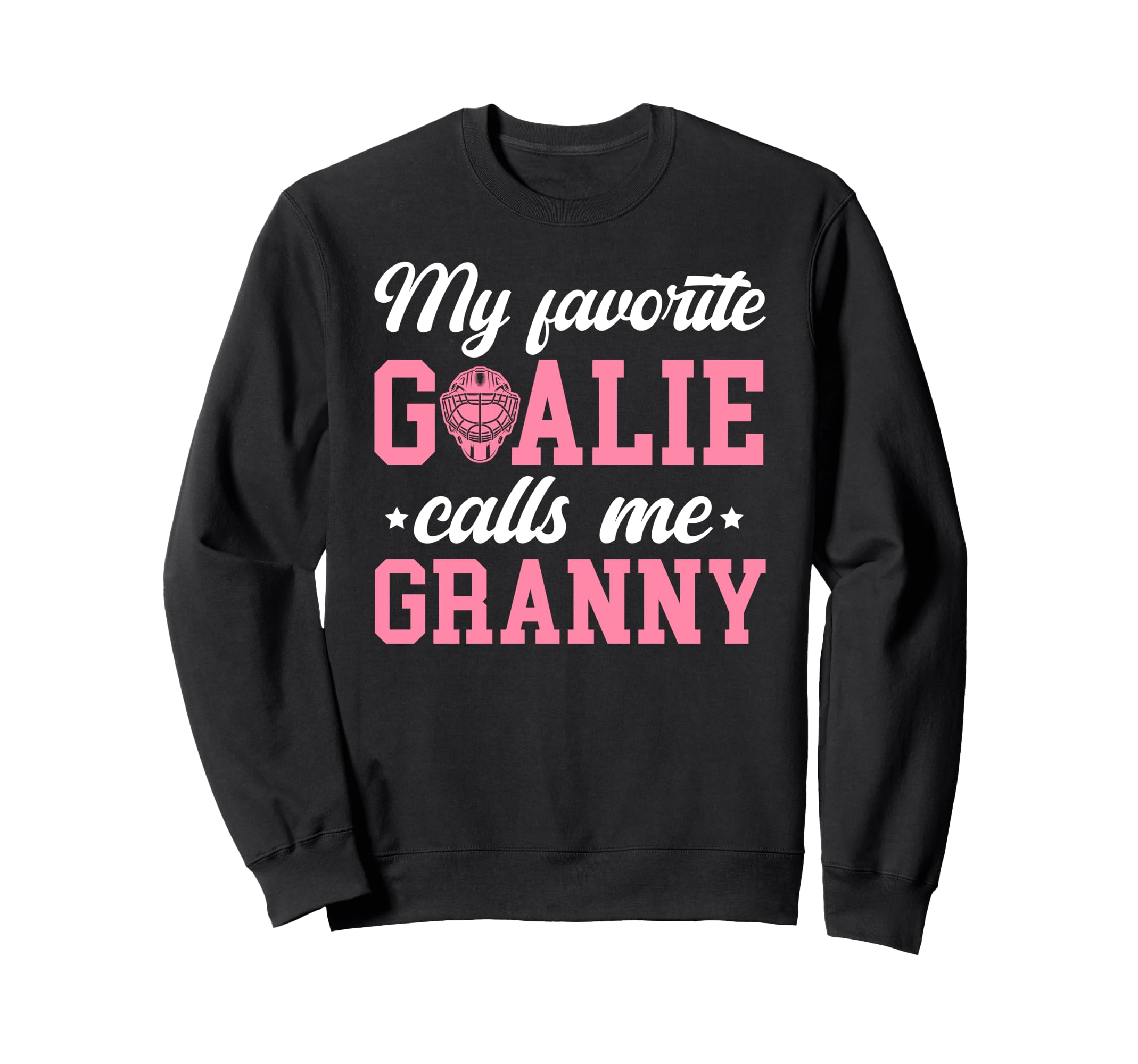 Proud Ice Hockey Goalie Granny Sweatshirt - Custom Art Print for Adults