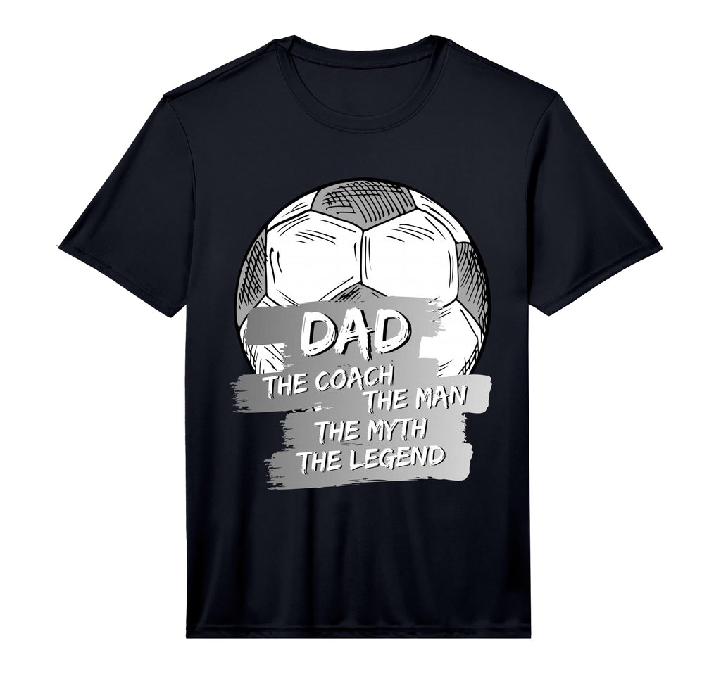 Mens Soccer Dad And Soccer Coach T-Shirt - Streetwear Style for Adults
