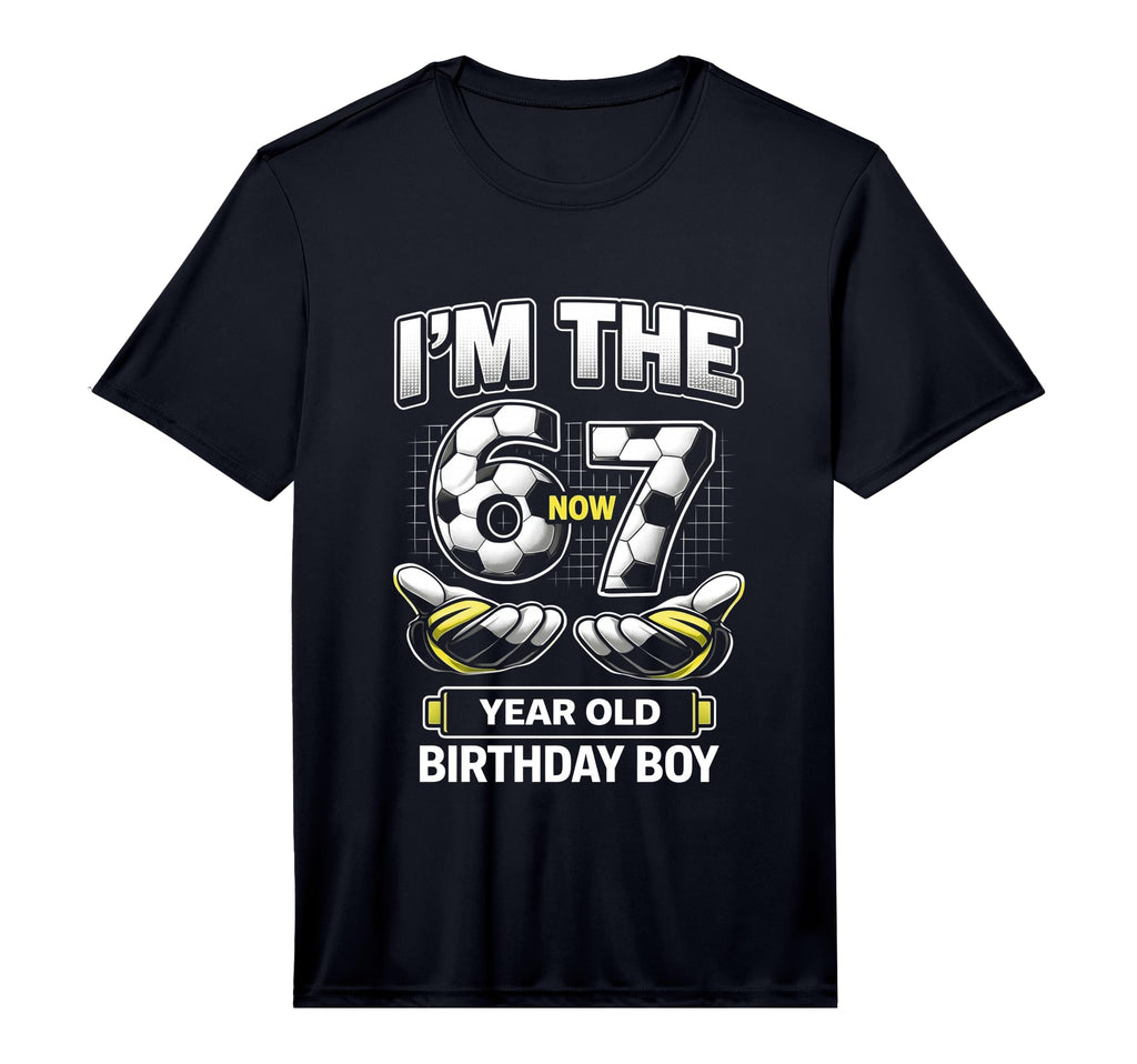 Birthday I Was 6 Now Im 7 Six Seven T-Shirt - Trendy Graphic for Adults