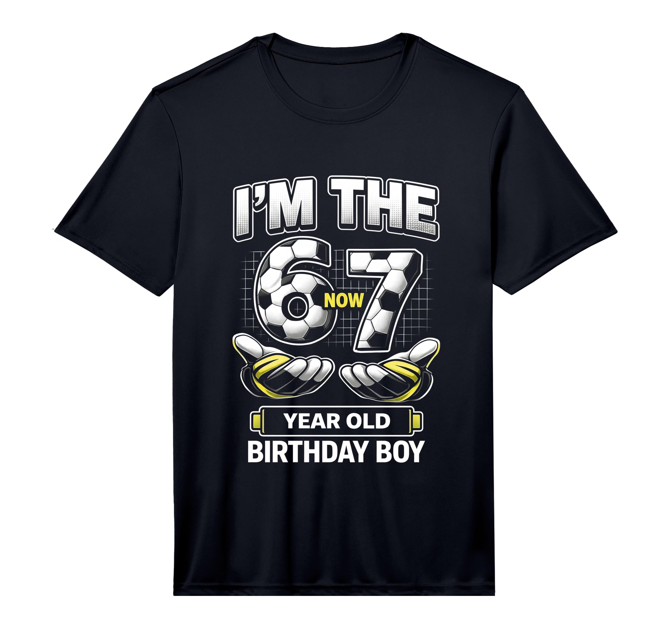 Birthday I Was 6 Now Im 7 Six Seven T-Shirt - Trendy Graphic for Adults