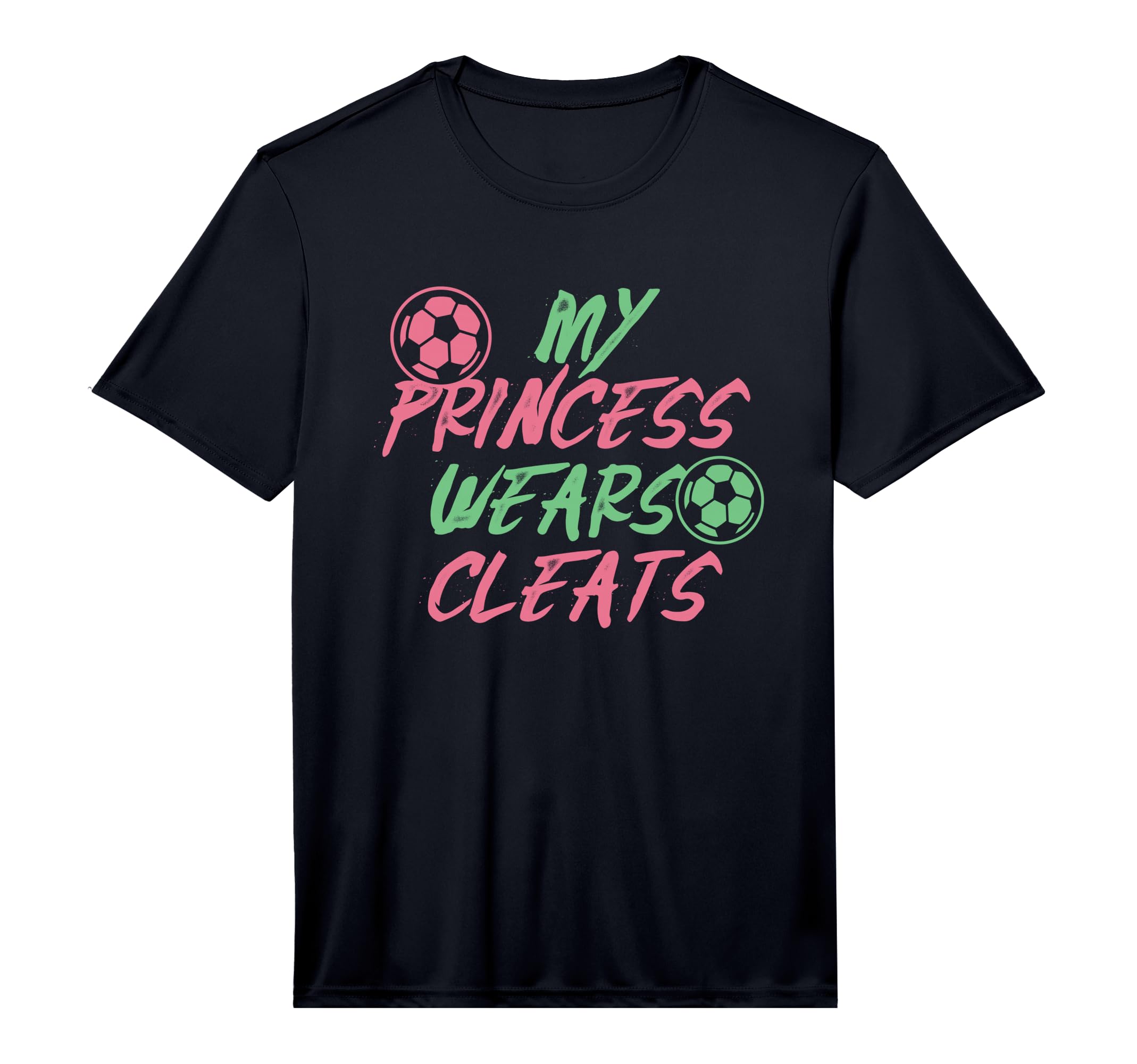 Mens Soccer Daughter Outfit Soccer T-Shirt - Fun Novelty Design Men Women