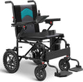 Lightweight Foldable Electric Wheelchair, Only 40lbs,Electric Wheelchairs for Adults, All Terrain Motorized Wheelchair for Seniors, Airline Approval