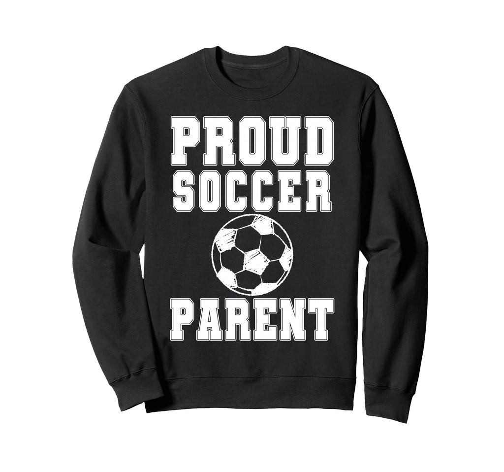 Proud Soccer Parent Game Day Sweatshirt - Custom Art Print for Adults