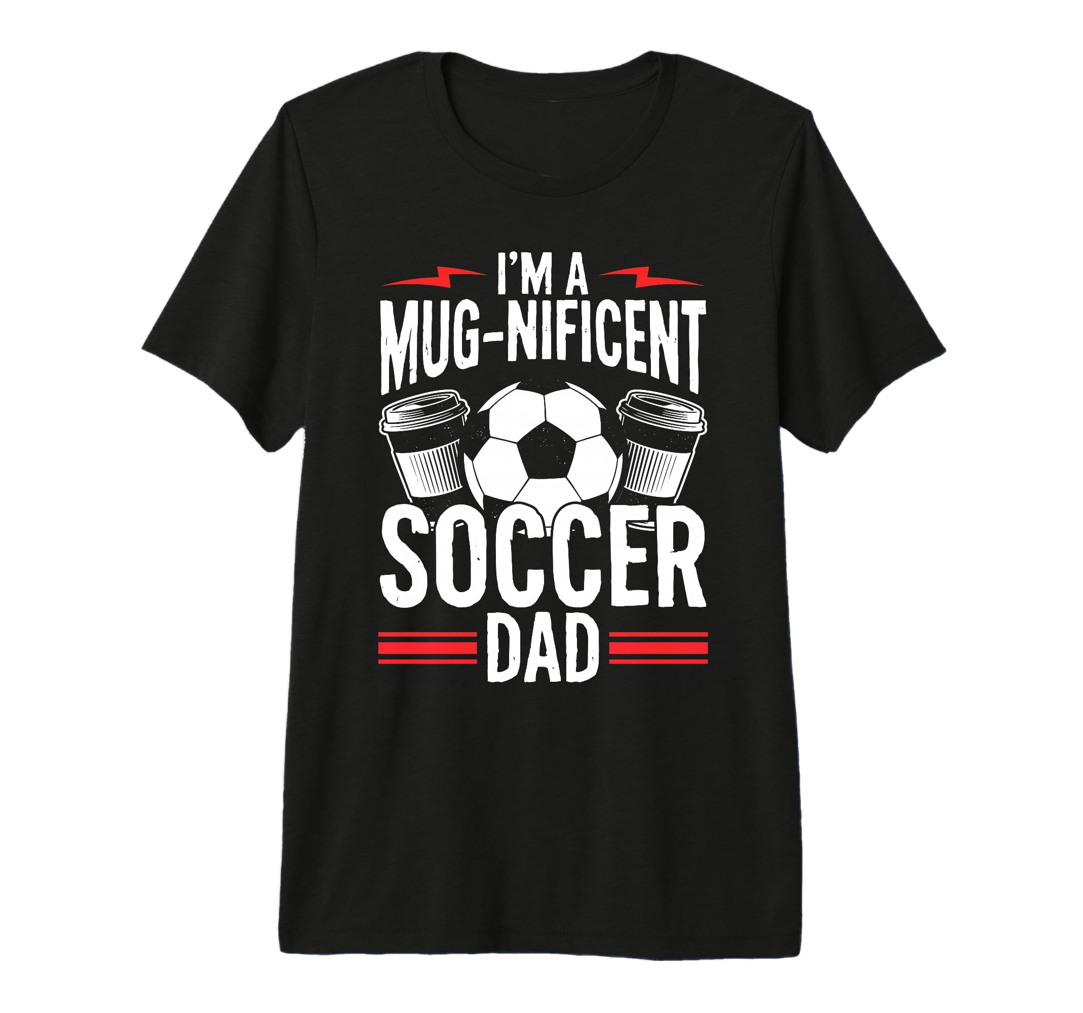 Coffee Lover Soccer Dads Tri Blend T-Shirt - Unique Graphic for Adults