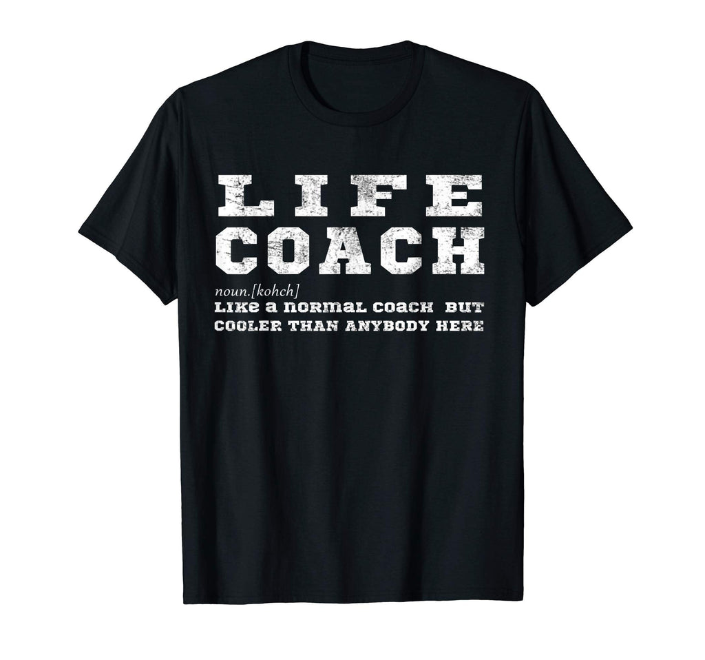 Life Coach Definition Life Balance T-Shirt - Graphic Print Men Women