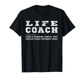 Life Coach Definition Life Balance T-Shirt - Graphic Print Men Women