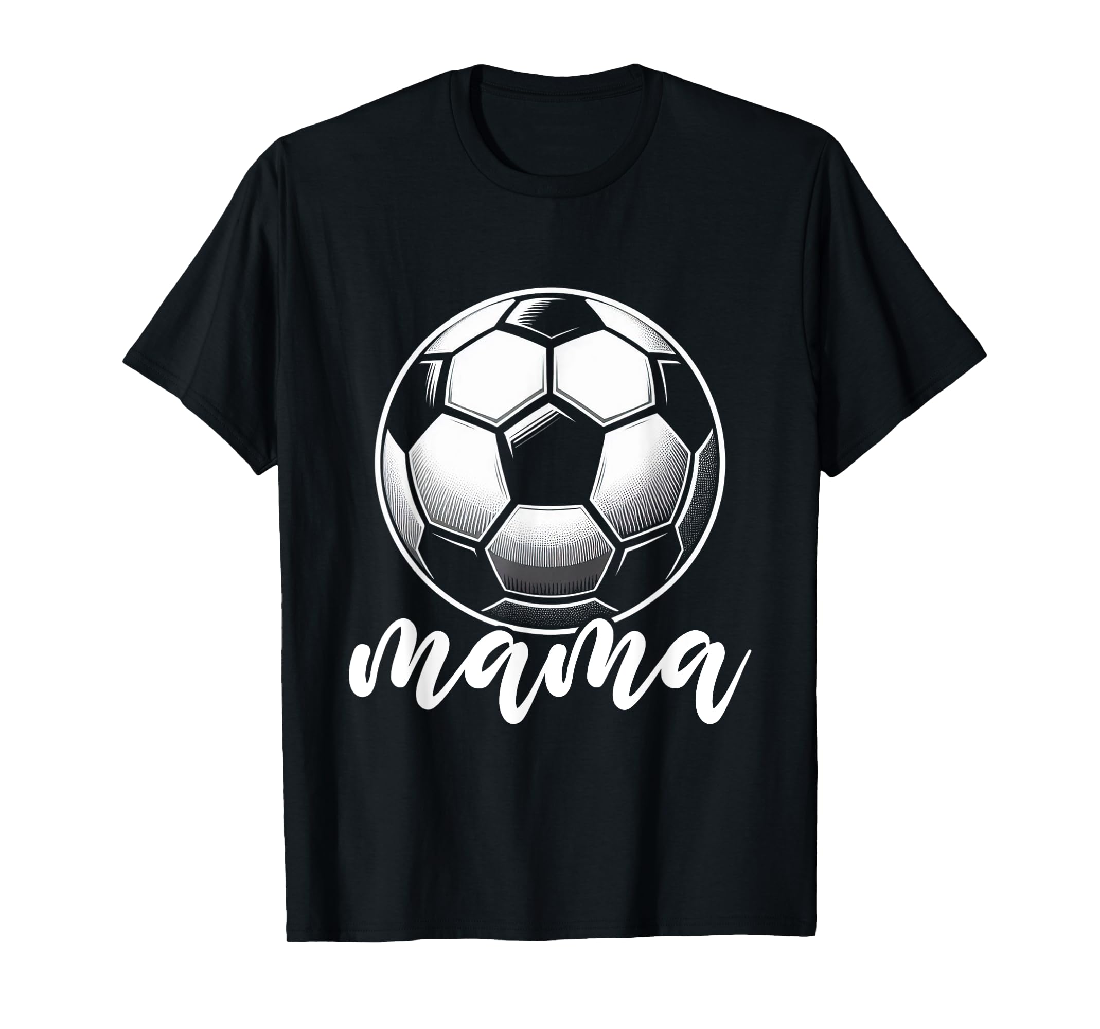 Soccer Ball Mama Soccer Season Football T-Shirt - Custom Art Print Unisex