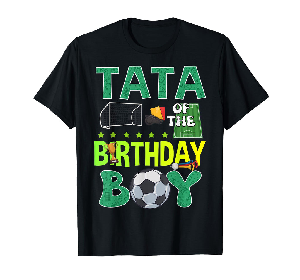 Soccer Goal Birthday Party Trophy T-Shirt - Custom Art Print for Adults