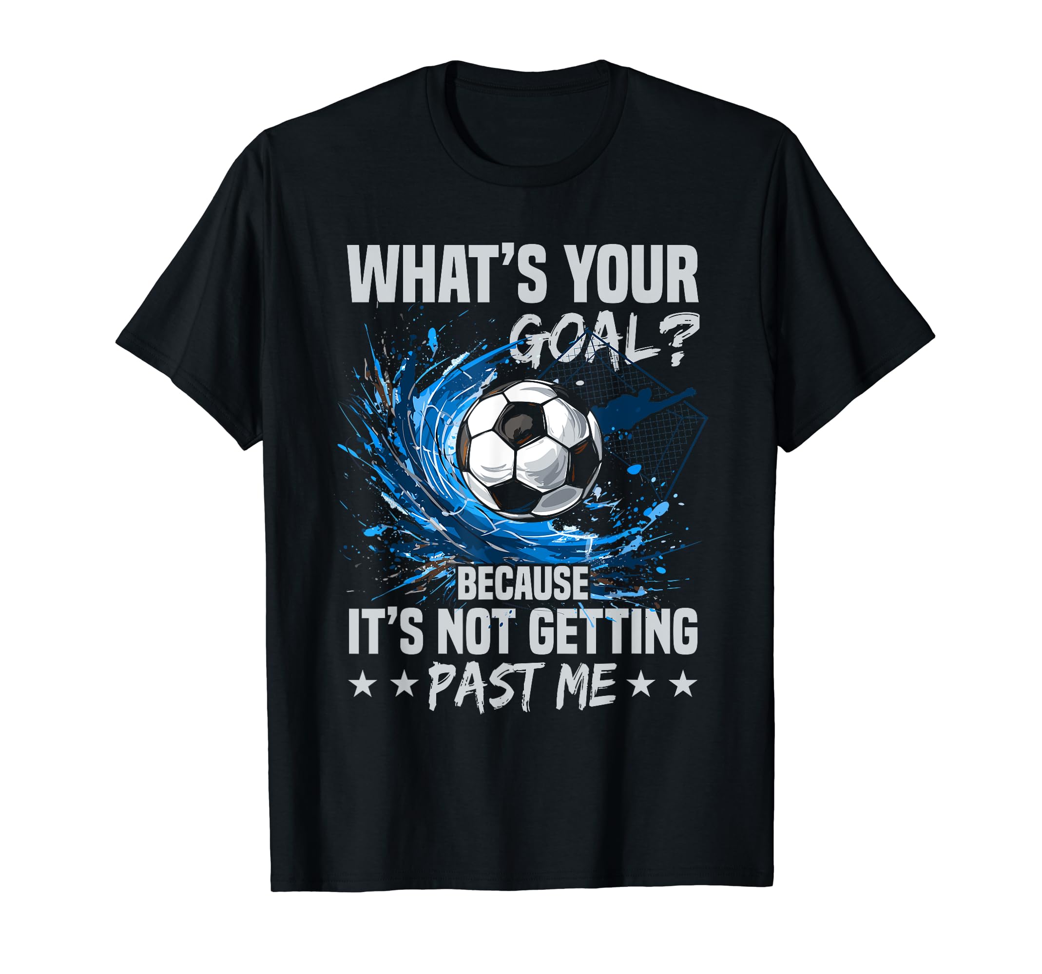 Goaltender Goal Soccer Goalie T-Shirt - Graphic Print Unisex