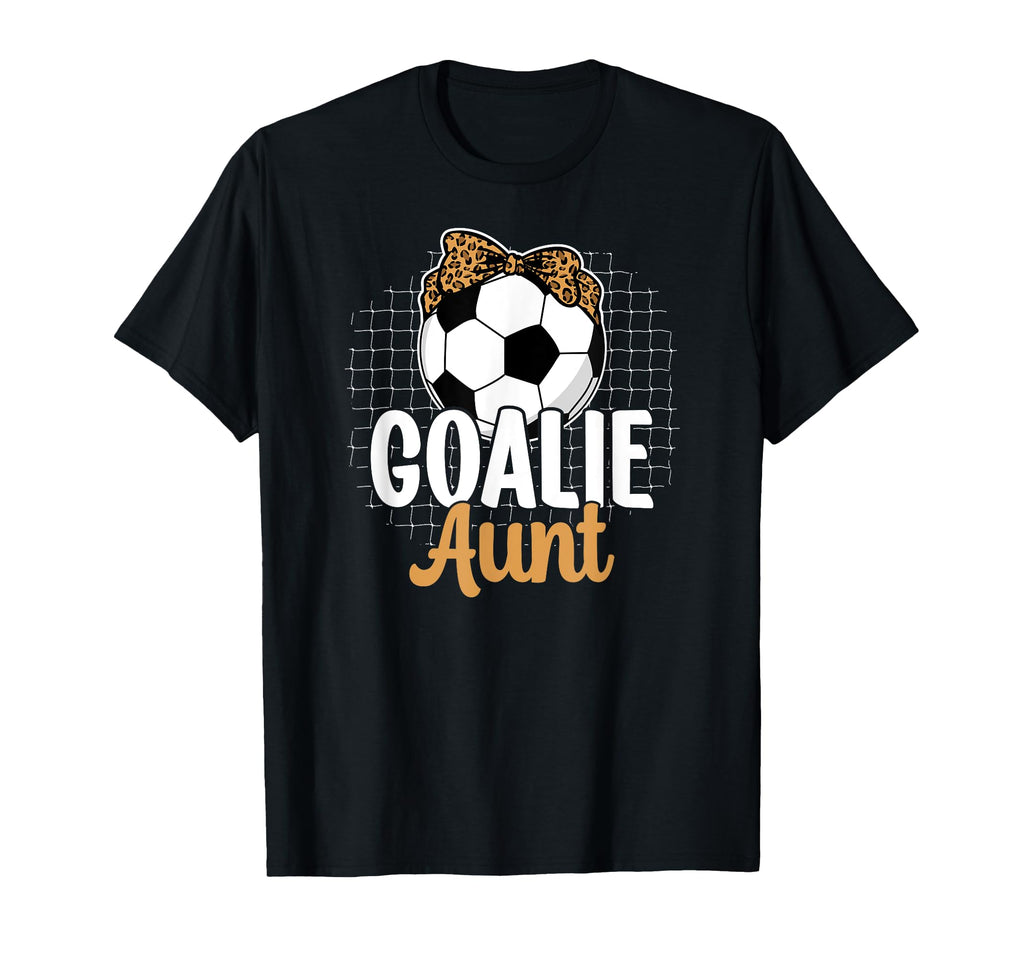 Soccer Goalie Aunt Soccer Keeper T-Shirt - Minimalist Print for Adults