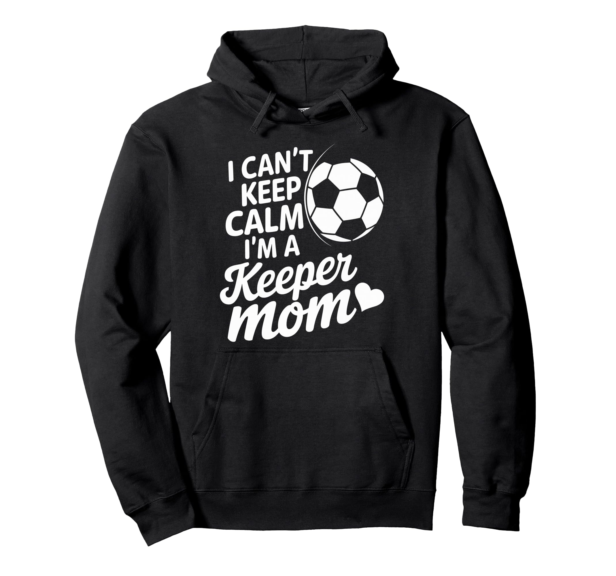 Goalkeeper Player Mother Lover Keep Hoodie - Novelty Apparel for Adults