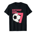Soccer Football Birthday 7 Years T-Shirt - Casual Everyday Wear for Adults