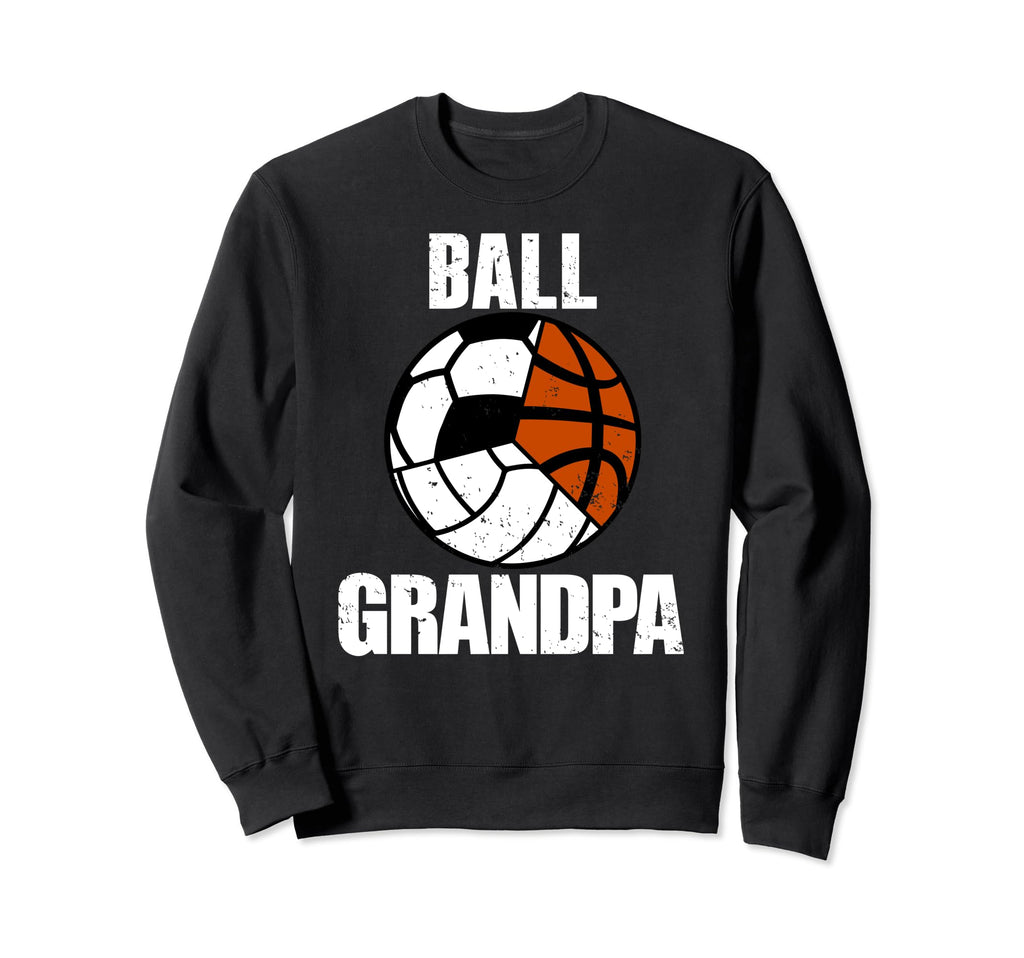 Ball Grandpa Funny Volleyball Sweatshirt - Custom Art Print Men Women