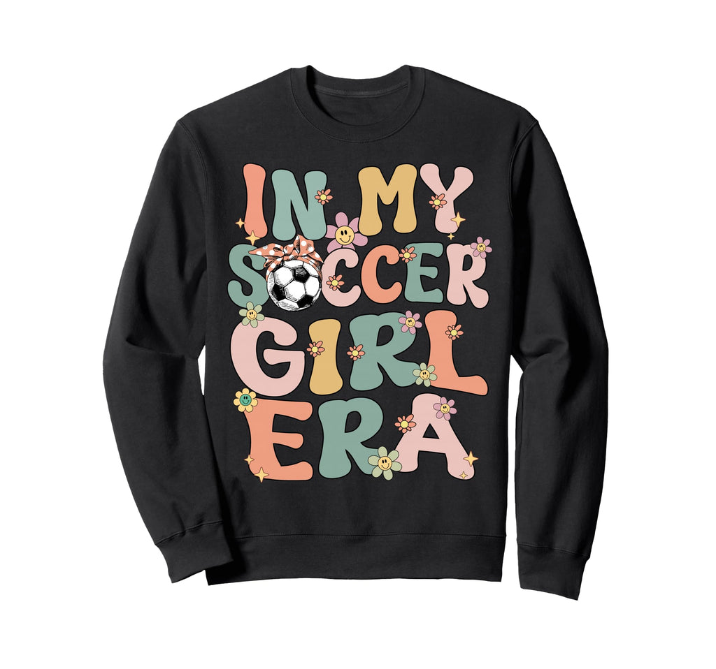 My Soccer Era Groovy Soccer Soccer Sweatshirt - Streetwear Style for Adults