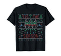 Tis Season Football Ugly Party T-Shirt - Custom Art Print Men Women