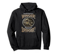 My Grandson Is Winger Whats Your Superpower Hoodie - Graphic Print Unisex
