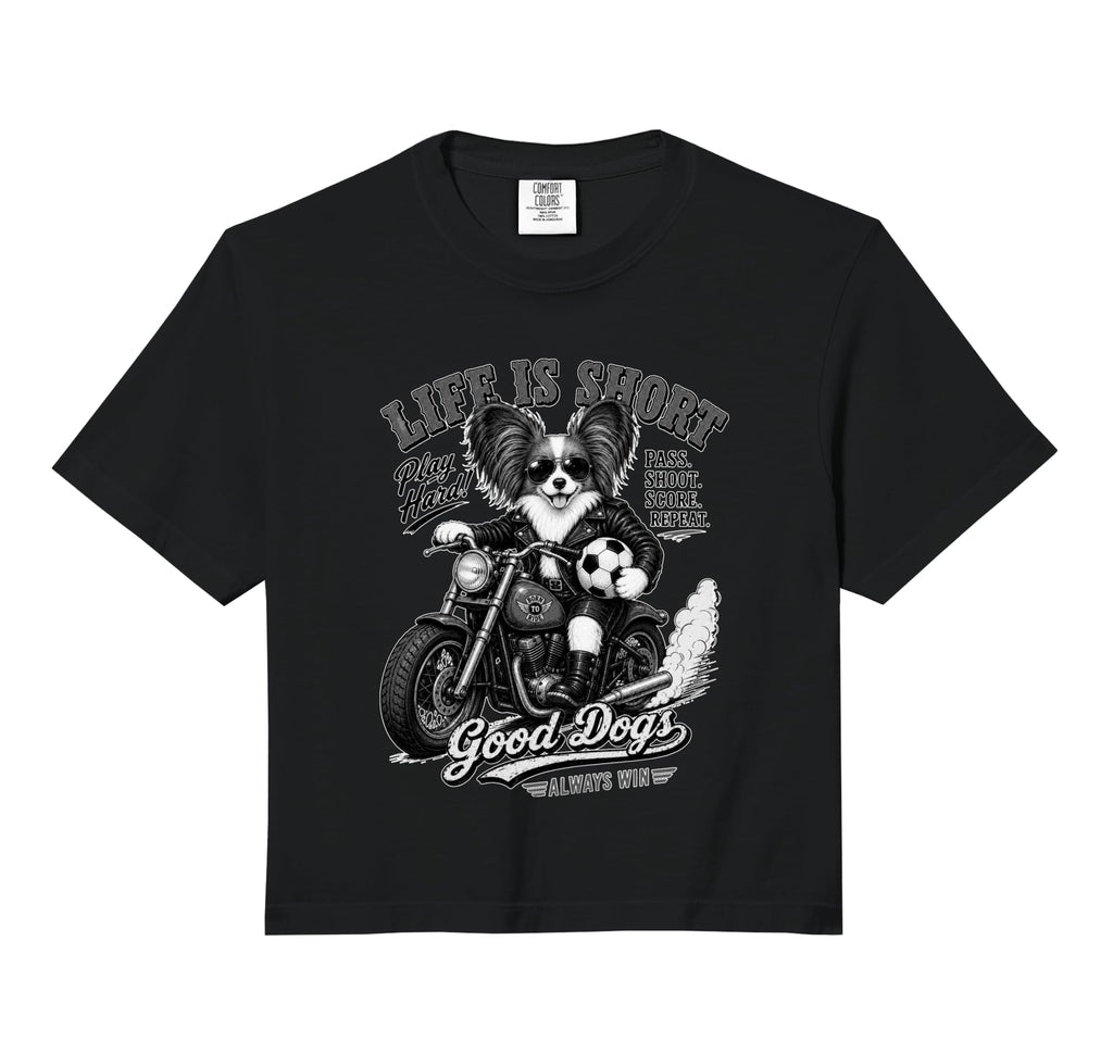 Papillon Motorbike Love Footbal Sweatshirt - Trendy Graphic Men Women