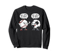 Baseball Soccer She Loves Me More Sweatshirt - Custom Art Print Unisex