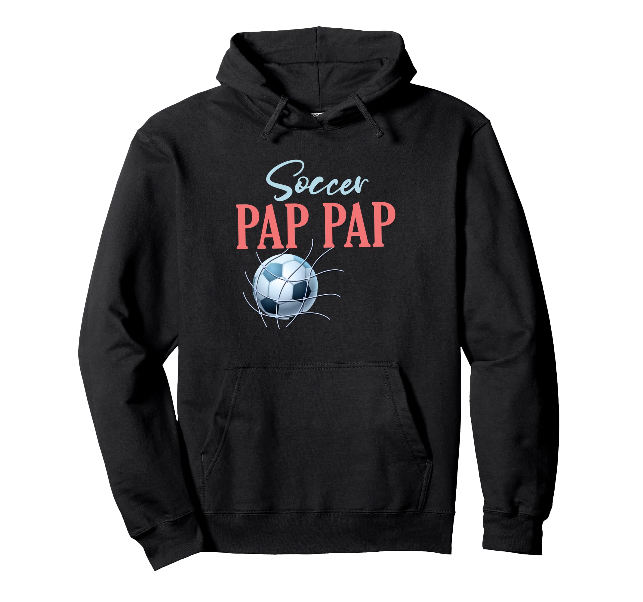 Soccer Pap Pap Gifts Fathers Day Soccer Hoodie - Graphic Print for Adults