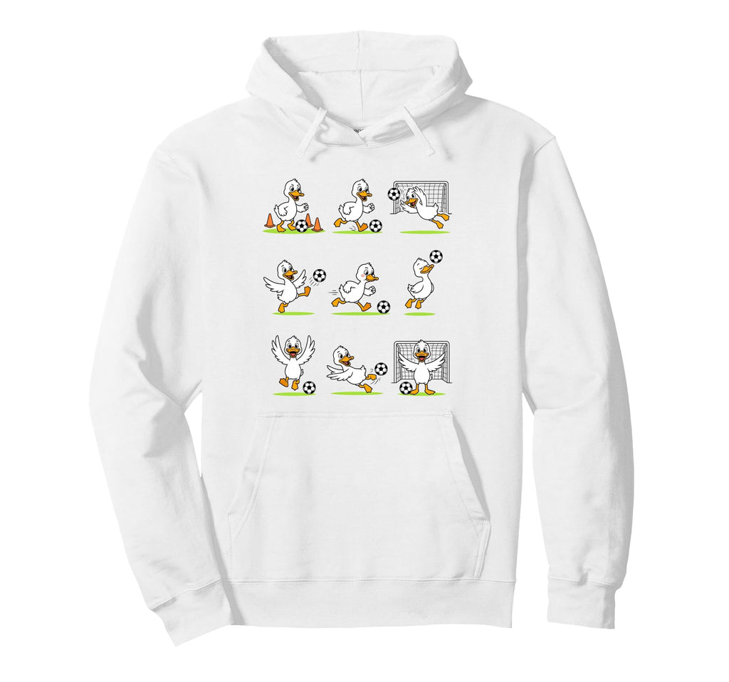 Funny Soccer Goose Lover Soccer Player Hoodie - Streetwear Style Unisex