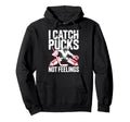 Funny Ice Hockey Goalkeeper Goalie Hockey Hoodie - Streetwear Style Unisex